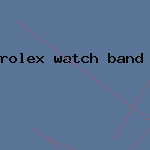 rolex watch band