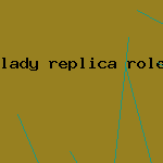 lady replica rolex