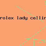 rolex lady cellini