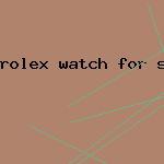 rolex watch for sale