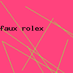 faux rolex