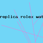 replica rolex watch