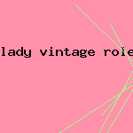 lady vintage rolex