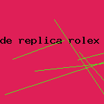 de replica rolex