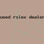 used rolex dealer