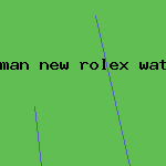 man new rolex watch