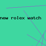 new rolex watch