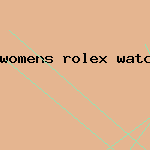 womens rolex watch