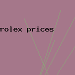 rolex prices