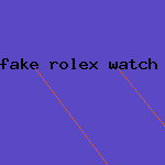 fake rolex watch