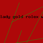 lady gold rolex watch