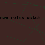 new rolex watch