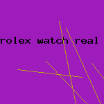 rolex watch real or fake