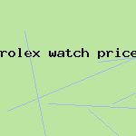 rolex watch prices