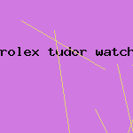 rolex tudor watch