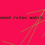 used rolex watch for sale