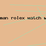 man rolex watch wrist