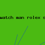 watch man rolex submariner