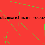 diamond man rolex watch