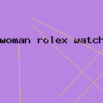 woman rolex watch