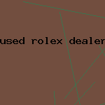 used rolex dealer