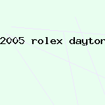 2005 rolex daytona