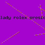 lady rolex president