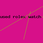 used rolex watch