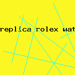 replica rolex watch