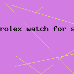 rolex watch for sale