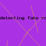 detecting fake rolex