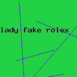 lady fake rolex