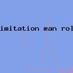 imitation man rolex watch