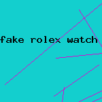 fake rolex watch