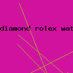 diamond rolex watch