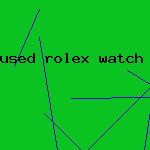 used rolex watch