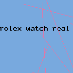 rolex watch real or fake