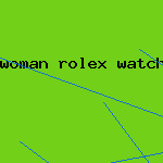 woman rolex watch