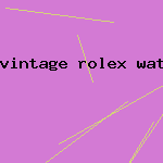 vintage rolex watch