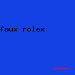 faux rolex