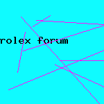 rolex forum