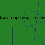 box replica rolex