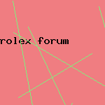 rolex forum