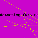 detecting fake rolex