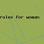 rolex for woman