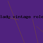 lady vintage rolex