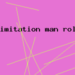 imitation man rolex watch